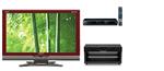  シャープ 32V型地上・BS・110度CSデジタルハイビジョン液晶テレビ 『LED AQUOS（LEDアクオス）』 レッド系 LC-32SC1-R 