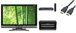  シャープ 32V型地上・BS・110度CSデジタルハイビジョン液晶テレビ 『LED AQUOS（LEDアクオス）』 ブラック系 LC-32SC1-B 