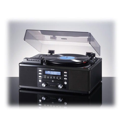 ティアック CDレコーダー搭載オーディオシステム プレステージ ピアノブラック LP-R550USB-P/PB