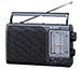 �\�j�[ FM/AM�|�[�^�u�����W�I ICF-801