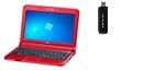 ＮＥＣ ネットブック 『LaVie Light（ラヴィ ライト）』 シャインレッド PC-BL350BW6R 