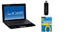  ＡＳＵＳ ネットブック 『Eee PC 1005PE』 ブラック EEEPC1005PE-BK 