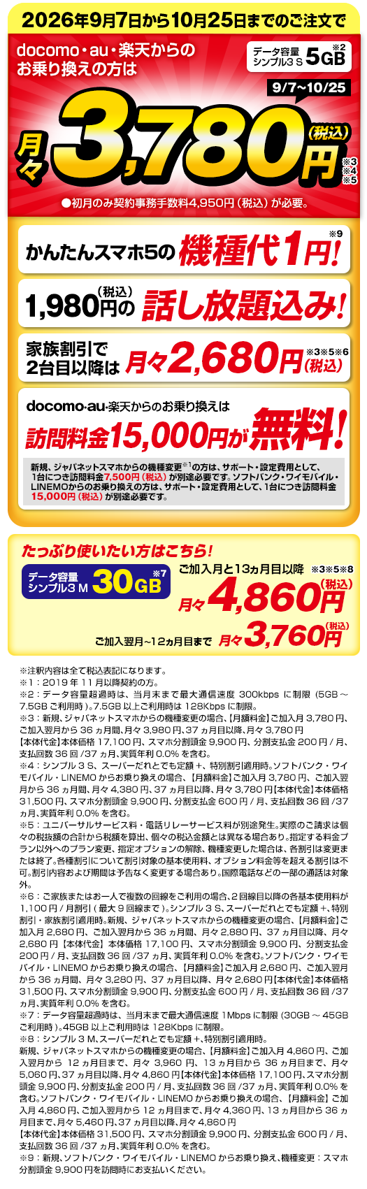 ZTE Corporation 携帯電話 かんたんスマホ5 ブルー