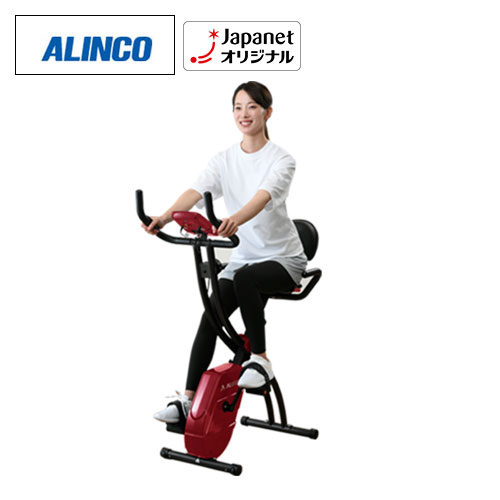 アルインコ　【良品】フィットネスバイク　クロス　レッド　AFBX4621R
