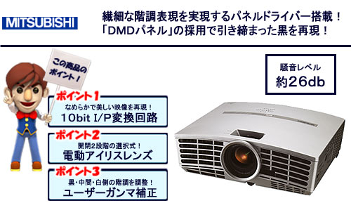 �O�H �z�[���V�A�^�[�v���W�F�N�^�[ LVP-HC3100