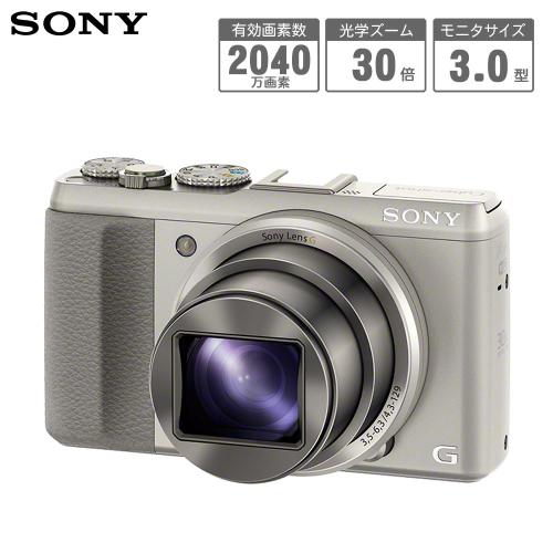 【クリックでお店のこの商品のページへ】ソニー デジタルスチルカメラ 『サイバーショット』 ブラック DSC-HX50V(B)