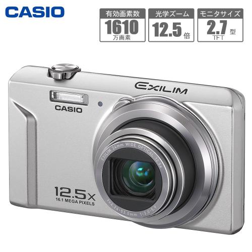 【クリックでお店のこの商品のページへ】カシオ計算機 デジタルカメラ 『エクシリム』 シルバー EX-ZS160SR