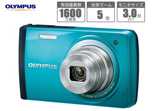 【クリックでお店のこの商品のページへ】オリンパス デジタルカメラ 『スタイラス VH-410』 ブルー VH-410 BLUE