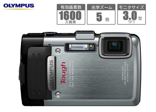 【クリックで詳細表示】オリンパス デジタルカメラ 『スタイラス TG-830 タフ』 ブラック TG-830BLK