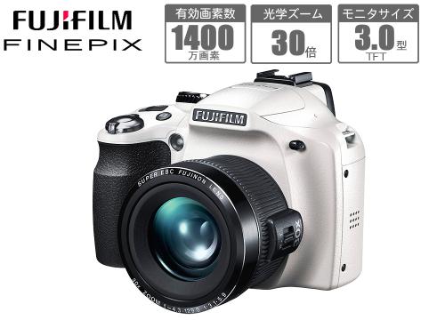 【クリックでお店のこの商品のページへ】富士フイルム デジタルカメラ 「ファインピックス」 ホワイト FinePix SL300WH