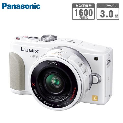 【クリックで詳細表示】パナソニック デジタル一眼カメラ 『ルミックス』 電動ズームレンズキット ブラック DMC-GF6X-K