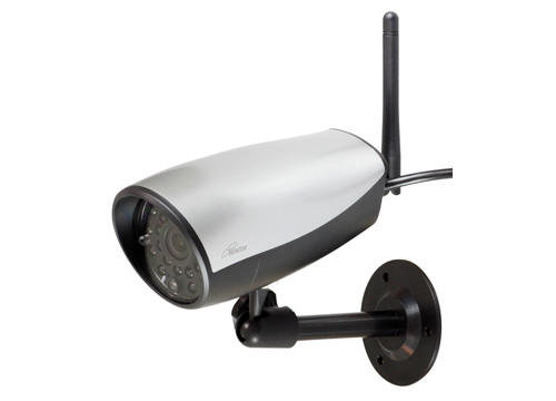 【クリックで詳細表示】コロナ電業 屋外軒下用赤外線投光器内蔵無線カメラ TR-X50WCP