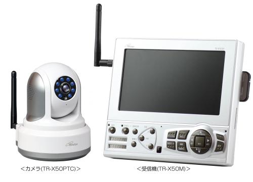 【クリックでお店のこの商品のページへ】コロナ電業 ワイヤレスパンチルトカメラ&モニター付受信機セット 『ROOM EYE 2(ルーム アイ 2)』 ROOM EYE 2