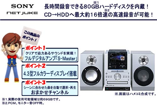 �\�j�[ HDD�R���| �wNETJUKE�i�l�b�g�W���[�N�j�x NAS-M70HD