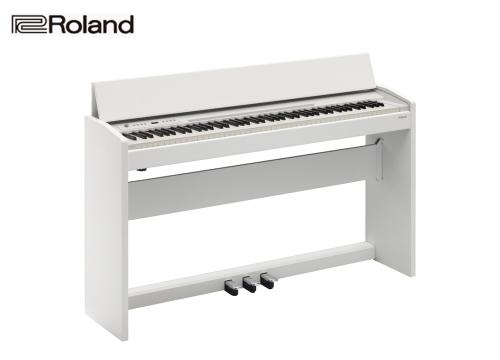 【クリックで詳細表示】ローランド デジタルピアノ サテンブラック F-120-SB