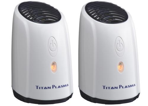 【クリックで詳細表示】チタンプラズマミニ脱臭器 2個セット TP200-2S