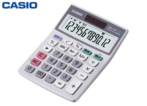 【クリックでお店のこの商品のページへ】カシオ計算機 電卓 ミニジャストタイプ MW-12GT-N