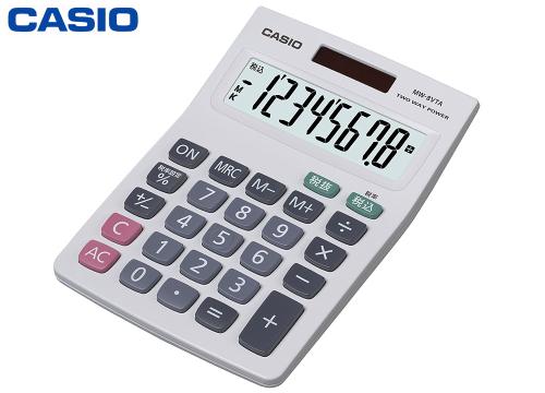 【クリックでお店のこの商品のページへ】カシオ計算機 特大表示電卓 ミニジャストタイプ MW-8VTA-N