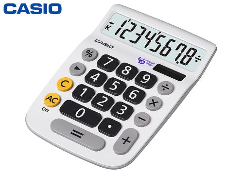 【クリックでお店のこの商品のページへ】カシオ計算機 ユニバーサルデザイン電卓 ミニジャストタイプ MU-8A-N