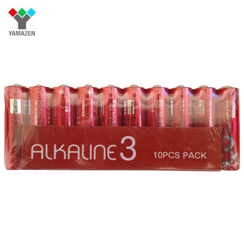 【クリックで詳細表示】山善 アルカリ乾電池(単3形 10個入) LR6YHJT/10PS