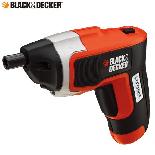 【クリックで詳細表示】BLACK・DECKER コードレススクリュードライバー 3.6V スーパーコンパクト CP310X