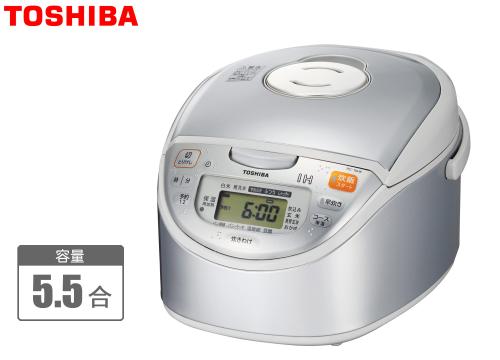 【クリックで詳細表示】東芝 IH保温釜 5.5合 RC-10HF(S)