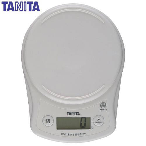 【クリックで詳細表示】タニタ デジタルクッキングスケール ホワイト KD-812-WH