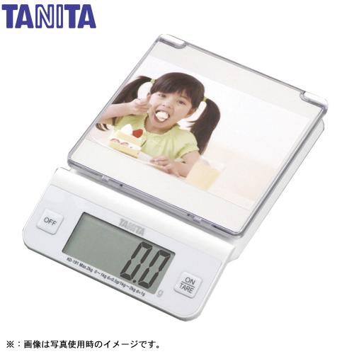 【クリックで詳細表示】タニタ デジタルクッキングスケール ホワイト KD-191-WH