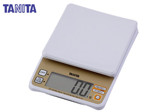 【クリックで詳細表示】タニタ デジタルクッキングスケール KD-195-WH