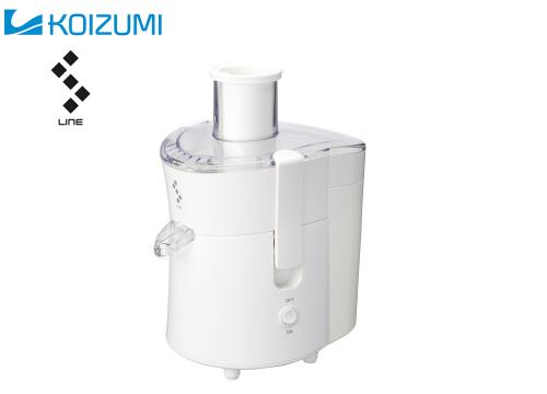 【クリックで詳細表示】小泉成器 ジューサー 『S-Line』 KMJ-S117/W