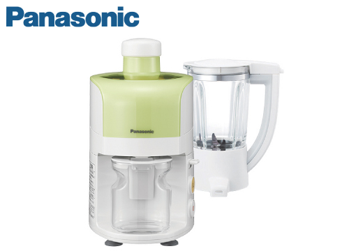 【クリックで詳細表示】パナソニック ジューサーミキサー(ミキサーつき) MJ-M22-G