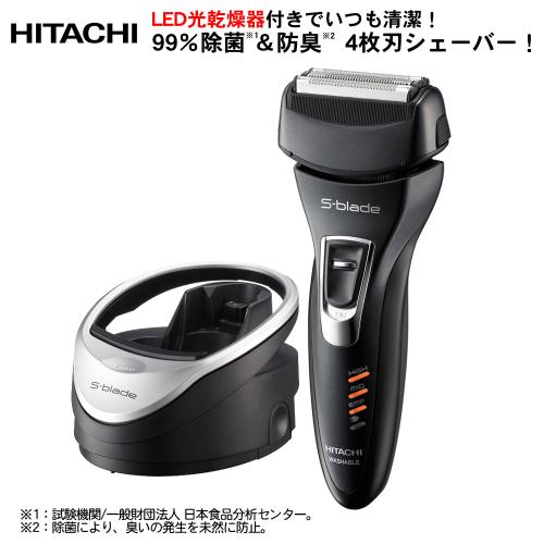 【クリックでお店のこの商品のページへ】日立 シェーバー 『エスブレード』 メタリックレッド RM-LF439D(R)