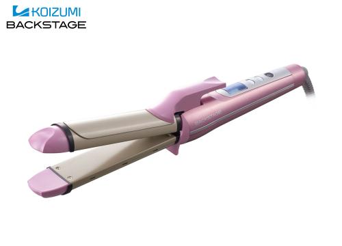 【クリックで詳細表示】小泉成器 マイナスイオン2WAYヘアアイロン 『バックステージ』 ビビッドピンク KHC-7201/VP