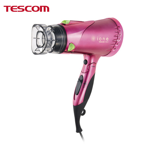 【クリックで詳細表示】テスコム マイナスイオンヘアードライヤー シャイニーピンク TID910P