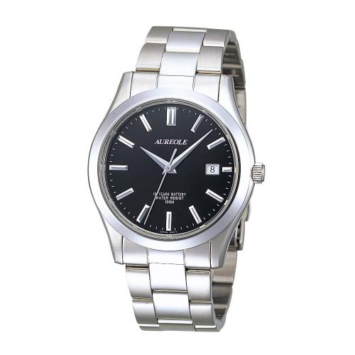 【クリックでお店のこの商品のページへ】和工 『オレオール』 10年電池メンズ腕時計 SW-409M-1