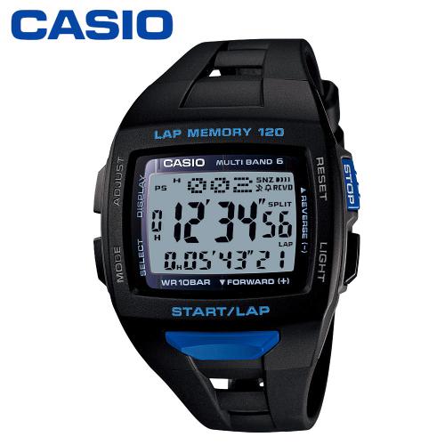 【クリックでお店のこの商品のページへ】カシオ計算機 『フィズ』 ブラックxブルー STW-1000-1BJF