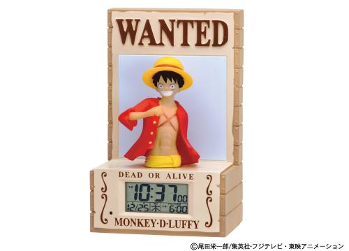 【クリックで詳細表示】リズム時計 おしゃべり目覚まし時計II モンキー・D・ルフィ 新世界ver. 8RDA56RH01