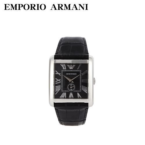【クリックで詳細表示】エンポリオ・アルマーニ クラシック ブラック メンズ AR1640