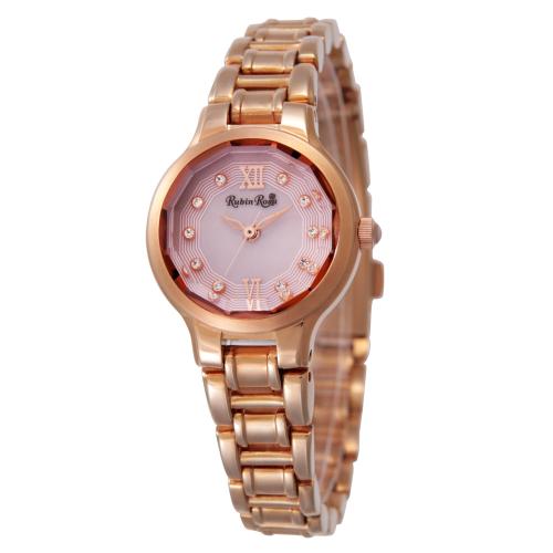 【クリックで詳細表示】ルビンローザ 腕時計 ピンクパール文字盤 R013SOLPPK