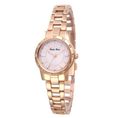 【クリックで詳細表示】ルビンローザ 腕時計 ピンクパール文字盤 R009SOLPPK