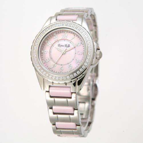 【クリックで詳細表示】ルビンローザ 腕時計 ピンクパール文字盤 R303SPKMOP