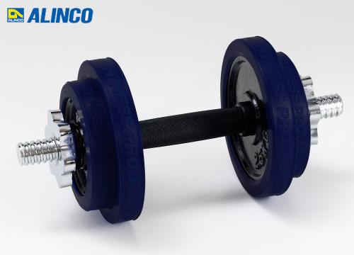 【クリックで詳細表示】アルインコ ラバーダンベルセット 10kg EXG610