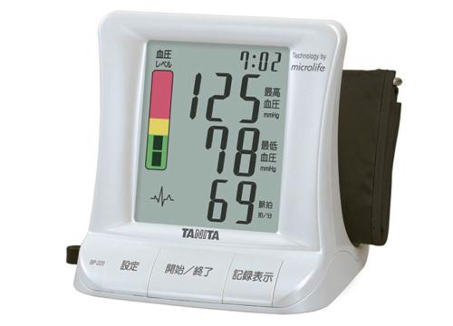 【クリックで詳細表示】タニタ デジタル血圧計(上腕式) BP-220-PR