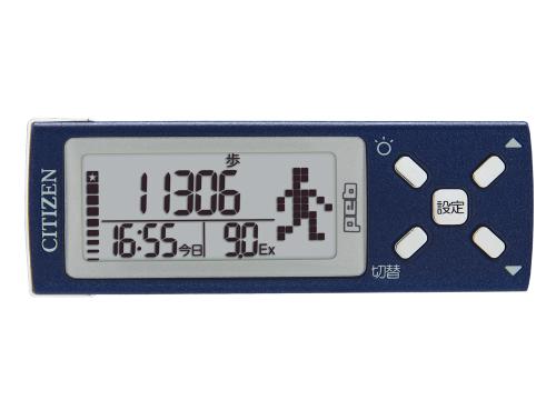 【クリックで詳細表示】シチズン 活動量計 スポーツウォーカー グリーン TR10-GR