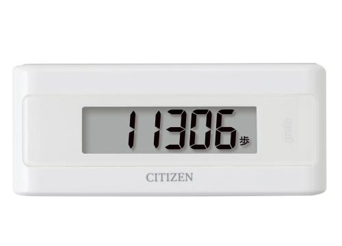 【クリックで詳細表示】シチズン 電子マネービューアー付き歩数計 ホワイト TWTC501-WH