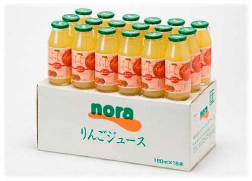 【クリックで詳細表示】スターリングフーズ nora青森りんごジュースセット(18本) TF-30