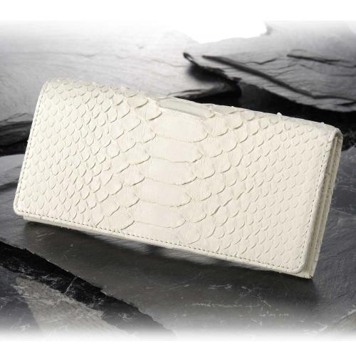 【クリックでお店のこの商品のページへ】白蛇長財布 61236