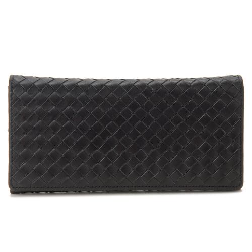 【クリックでお店のこの商品のページへ】monte SPIGA フラットメッシュ 長財布 ブラック MOS1581ABK