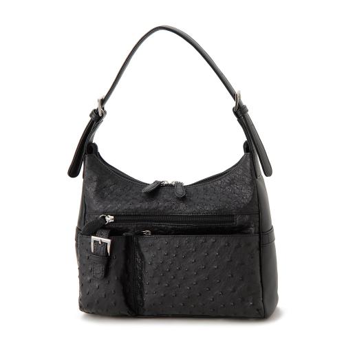 【クリックで詳細表示】ロダニア オーストリッチ 2WAYショルダー カンゴタバック(ブラウン) OJN2136AKT