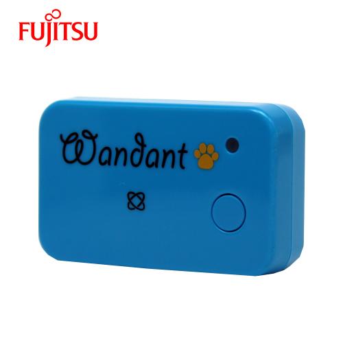 【クリックで詳細表示】富士通 愛犬用歩数計 わんダント ピンク 0930130